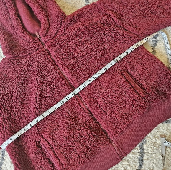Summersalt Sherpa Teddy Zipper Jacket Large - Picture 2 of 5